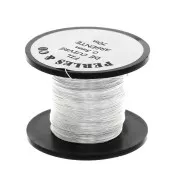 Hilo de cobre 0.315 mm Plateado x 70 m