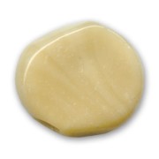 Tejo unicolor irregular 23 mm Opaque Beige x1|raw }}