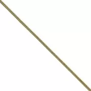 Cadena malla serpentina 1.5 mm Chapado de Oro 3 micras x50 cm