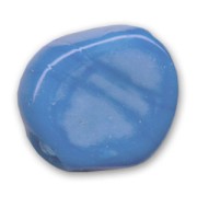Tejo unicolor irregular 23 mm Opaque Blue x1|raw }}