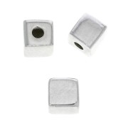 Cubo 4 mm de Plata 925 para hacer joyería de fantasía x1|raw }}