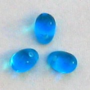 Mini-Gotas 4x6 mm Sapphire x50