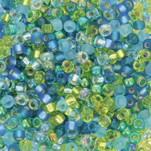 Mix Rocalla Miyuki 11/0 MIX-16 - Electric Blue Lagoon x8gr