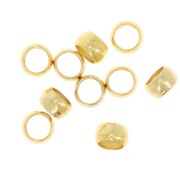 Crush cuentas 4 mm - Dorado x50|raw }}