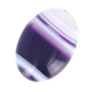 Cabuchón ovalado 25x18 mm Purple Lace Agate|raw }}