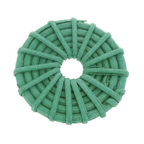 Colgante redondo - anilla de madera trenzado 40 mm - Veraman efecto nacaradox1