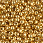 Rocalla Miyuki Duracoat 8/0 4202 - Galvanized Gold|raw }}