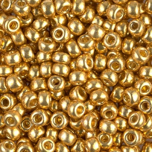 Rocalla Miyuki Duracoat 8/0 4202 - Galvanized Gold