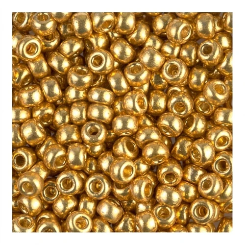Rocalla Miyuki Duracoat 8/0 4202 - Galvanized Gold