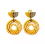 Colgante gota de madera trenzado 47x23 mm - Veraman efecto nacaradox1