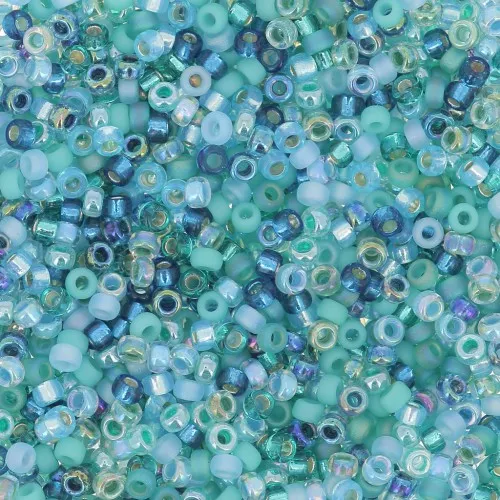 Mix Rocalla Miyuki 15/0 MIX-056 - Touch of Teal x8gr