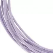 Cordón de cuero 1 mm Lila x 2.95 m