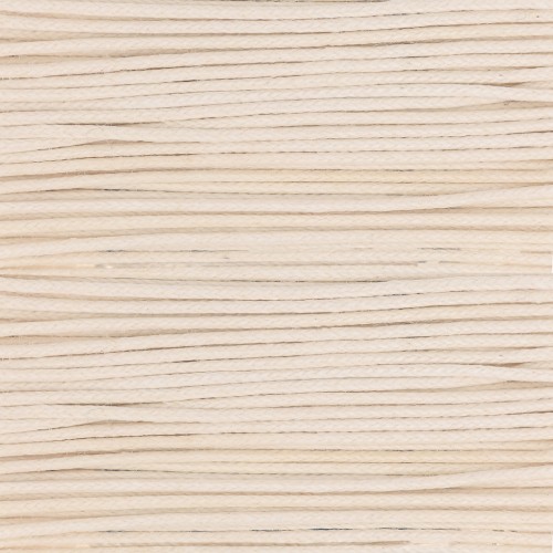 Hilo algodón encerado 1.2 mm Crema x5 m