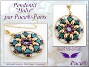 Cuentas de cristal Hélios® de Puca® 6x10 mm Opaque Indian Peach x10g