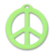 Colgante Peace 42 mm Peridot x1