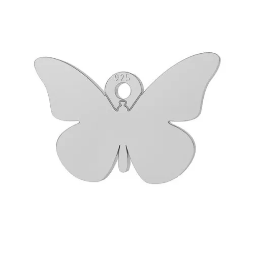 Dije mariposa 9x14 mm en Plata 925 x1