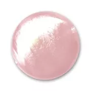 Bombeada 18 mm Light Rose irisado x1