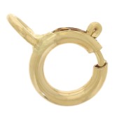 Cierre Reasa anillo cerrado 5 mm de Gold filled x100|raw }}