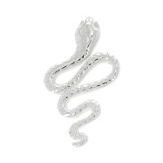 Colgante serpiente 24.5x14 mm con anilla cerrada en Plata 925 x1|raw }}