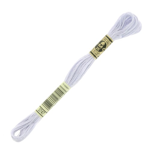 Hilo para bordar DMC Mouliné Spécial 117 MC Violet clair (3747) x8m