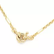 Cierre de boya de 9 mm - Chapado en oro x1