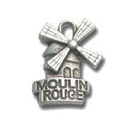 Dije Moulin Rouge 20 mm Chapado Plateado envejecido x1|raw }}