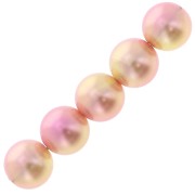 Cuentas de resina acrílico Le Ciel Pearls Miyuki 10 mm - Naranja x6|raw }}
