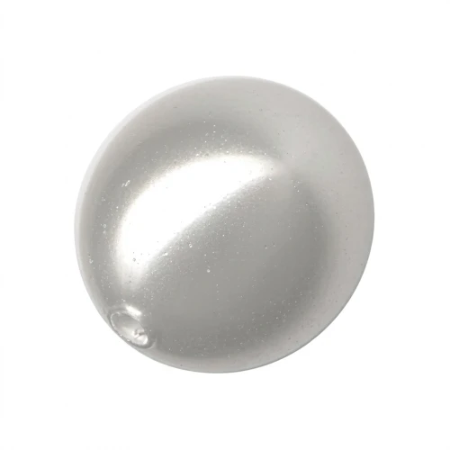 Perlada PureCrystal semi-agujereada 5818 4 mm Light Grey Pearl x1