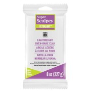 Sculpey Ultra Light 227 gr - Blanco x1