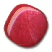 Rombo plano 28 mm Dark Rosa Chalk lentejuelas x1