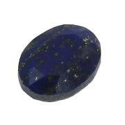 Cabuchón ovalado facetado 8x6 mm Lapis lazuli x1|raw }}