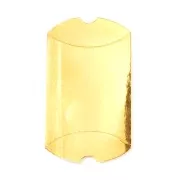 Caja regalo joyería 8.5x6x2 cm - Dorado x1