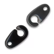 Cierre manilla 12 mm Negro x1
