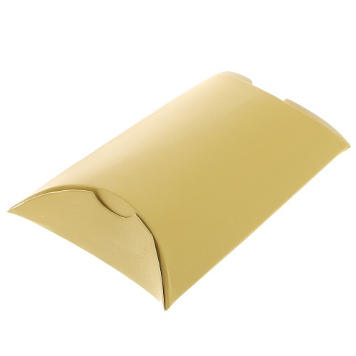 Caja regalo joyería 12.5x8.3x3 cm - Bronze dorado x1