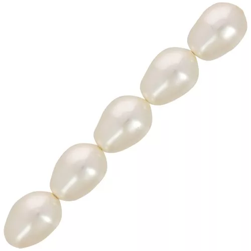 PureCrystal Pearls 5821 11x8 mm Creamrose Pearl x5
