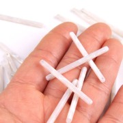 Colgante barra 40x2.5 mm - De Concha De Tortuga- Blanco nacaradox1