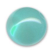Perla redonda Polaris brillante 14 mm Green Turquoise x1