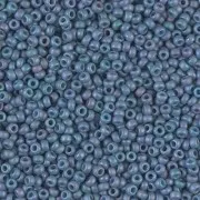 Rocalla Miyuki 11/0 2030 - Mat Metallic Steel Blue Luster x8g