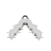 Cymbal Bead Endings - Terminal de acabado SuperDuo 13.5x16 mm Menites Arg vieil|raw }}