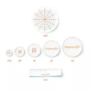 70 pegatinas para ImpressArt x1