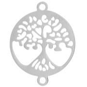 Eje de vida espaciador - 2 anillos 15 mm - acero inoxidable 316L x1