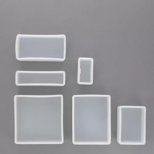 Moldes silicono para resina - cubos  - Surtido 4