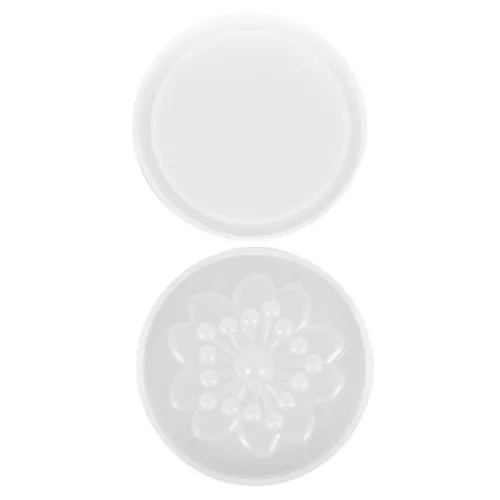 Moldes silicono en 2 partes para resina - caja x1