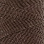 Bobina de hilo encerado Linhasita para micro macramé 1 mm - Marrón claro (790) x168m