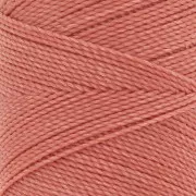 Bobina de hilo encerado Linhasita para micro macramé 1 mm - Coral (640) x168m
