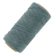 Bobina de hilo encerado Linhasita para micro macramé 1 mm - Gris azulado (549) x168m|raw }}