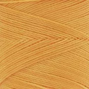 Bobina de hilo encerado Linhasita para micro macramé 0,75 mm - Azafrán (274) x228m