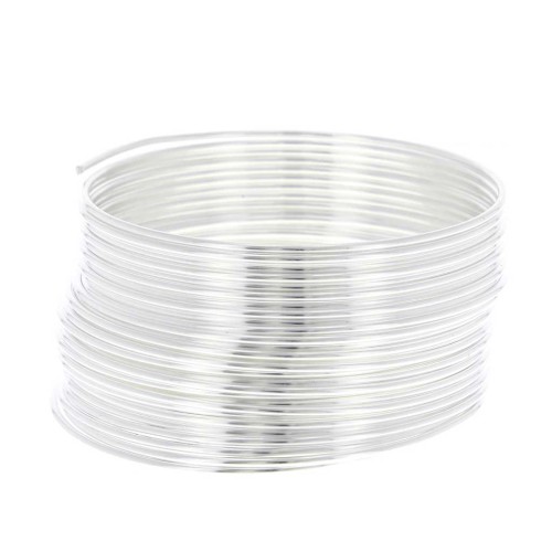 Hilo flexible 1.25 mm en Silver filled 999 x5m
