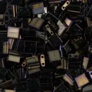 Cuentas Miyuki Tila 5x5x1,9 mm TL-0458 - Marrón Iris Metalizado x10 g