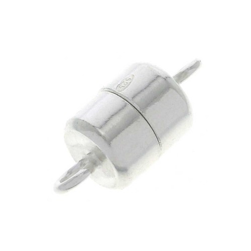 Cierre magnético 7 mm Plata 925 x1